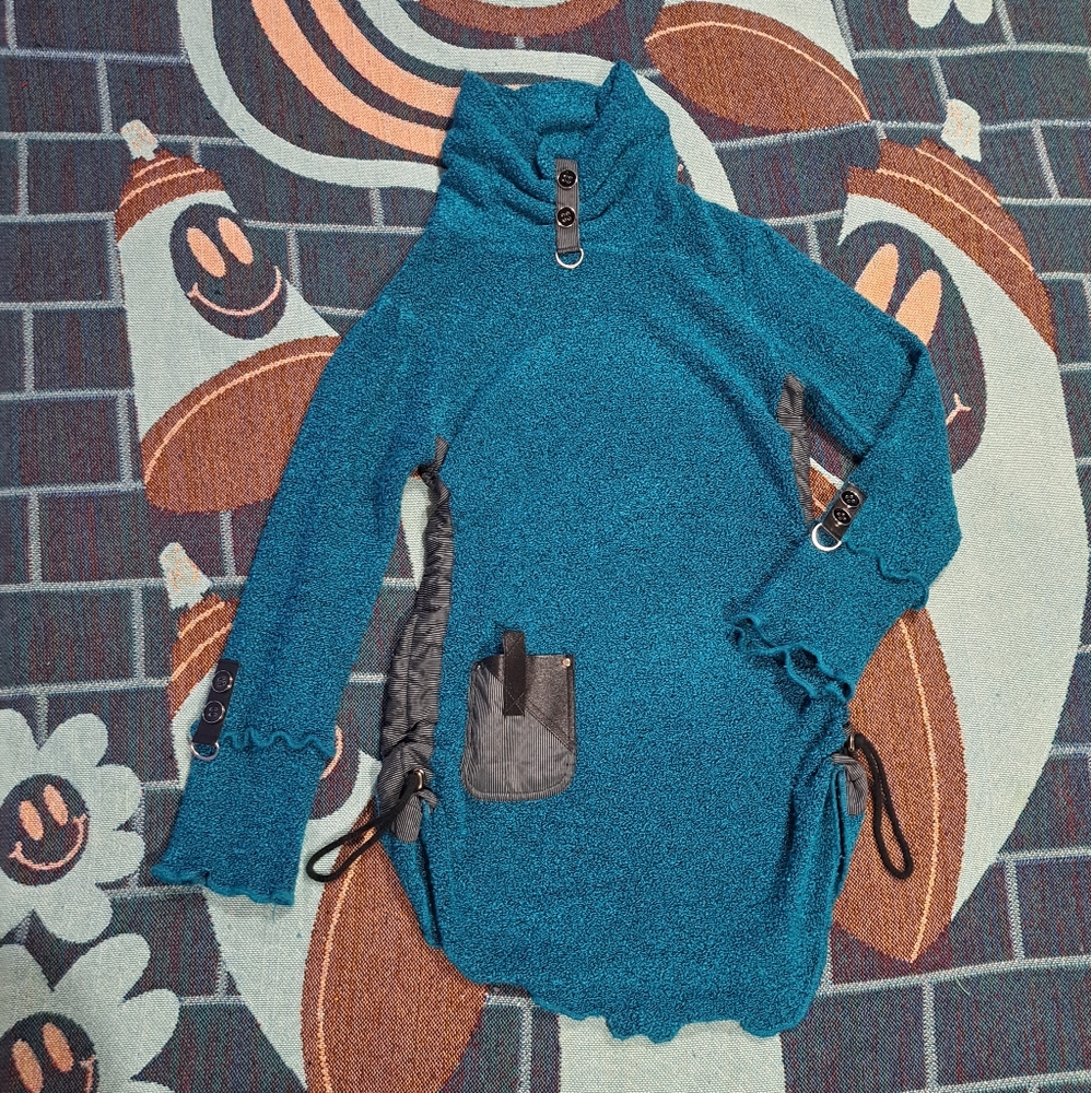 🌈PAPA VANCOUVER Y2K SWEATER DRESS-M